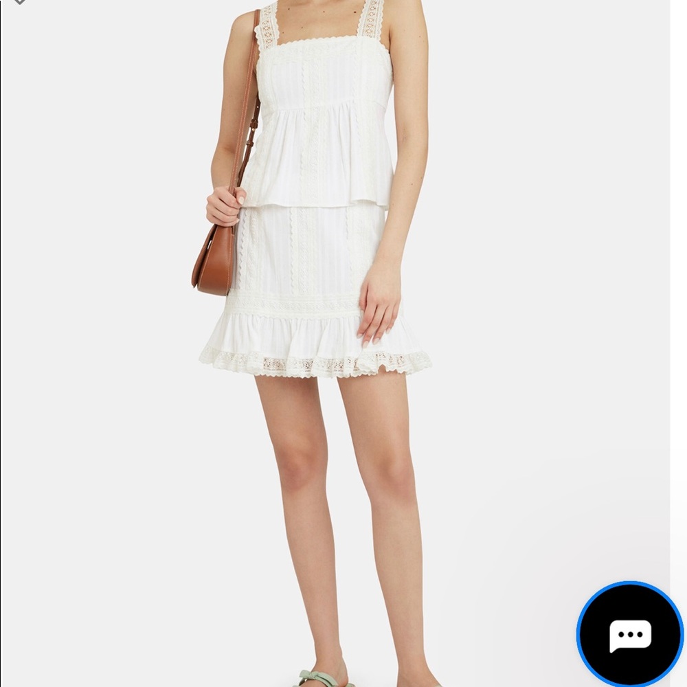 NWT Intermix Jolene lace mini skirt brand new